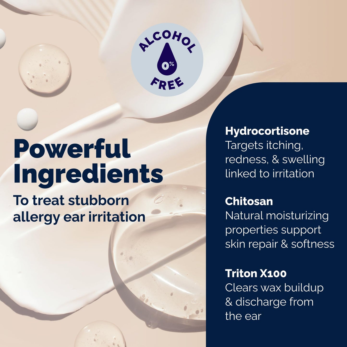 Vetnique Oticbliss Cat & Dog Ear Infection Treatment | Dog Ear Allergy Relief Drops, MicroSilver Yeast Infection Treatment for Dogs, Hydrocortisone for Itching, Redness Swelling (Ear Allergy Drops) Vetnique buy supplements Au