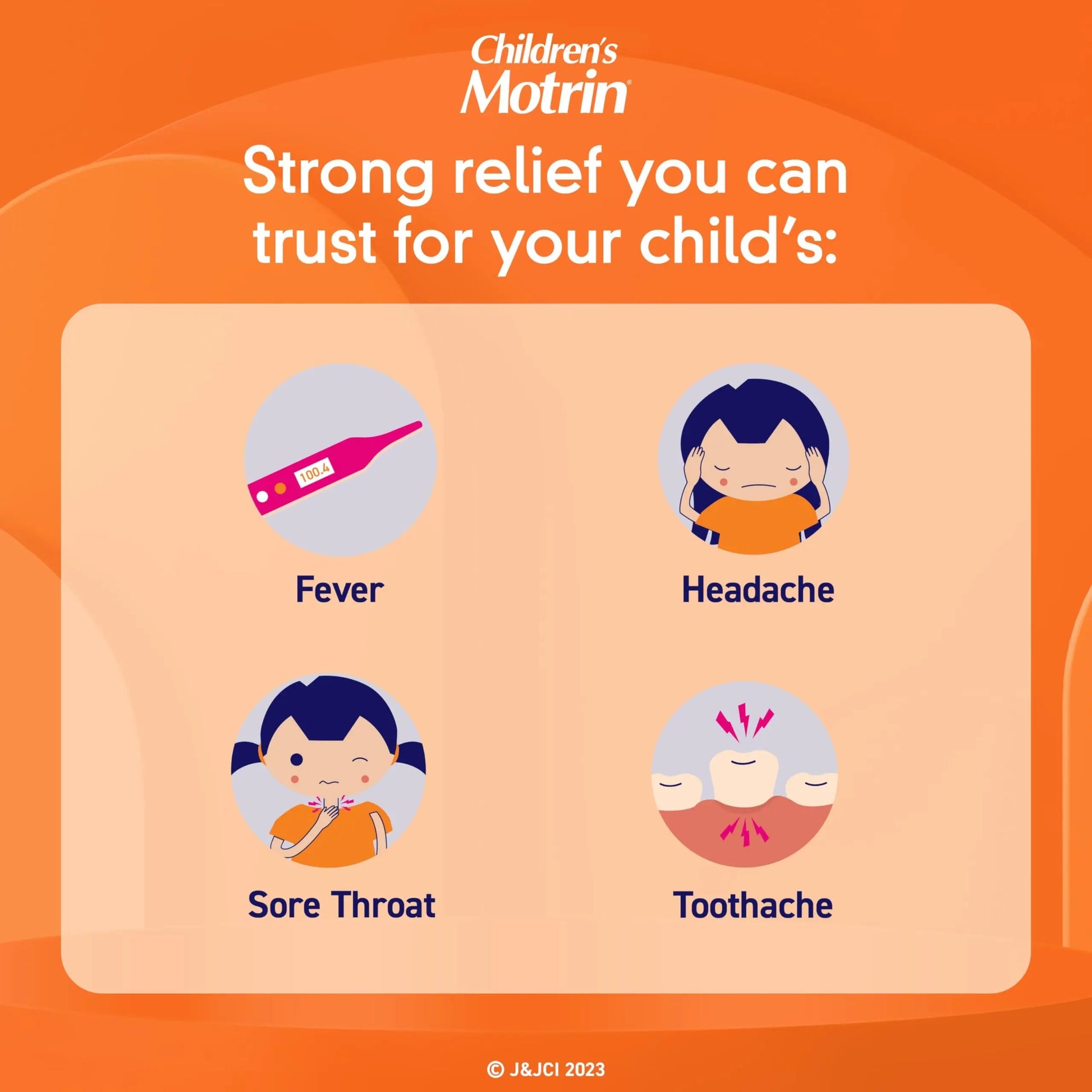 Motrin Children's Dye-Free Chewable Tablets with Ibuprofen, Kids' Fever Reducer & Pain Reliever for Sore Throat, Fever, Toothache & Pain Relief, Grape Flavor, 24 Ct MotrinBuy Supplements Australia