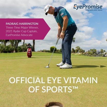 EyePromise Macular Health Eye Vitamin - 60 Softgels, 30-Day Supply - Zinc-Free Eye Health Support with Zeaxanthin,