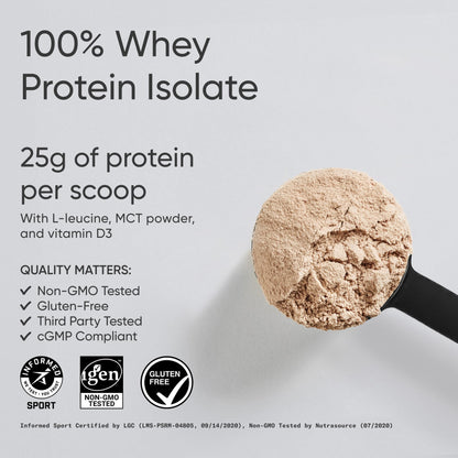 Sports Research Whey Protein Isolate - Sports Nutrition Protein Powder 25g per Serving - 5lb Bag Whey Protein - Dutch Chocolate Bulk Protein Powder, 60 Servings Sports Research buy supplements Au