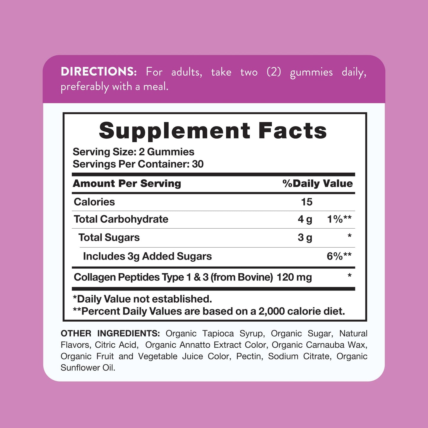 Nature's Truth Collagen Peptide Gummies for Women | 60 Count Type 1 and 3 | Strawberry Flavor