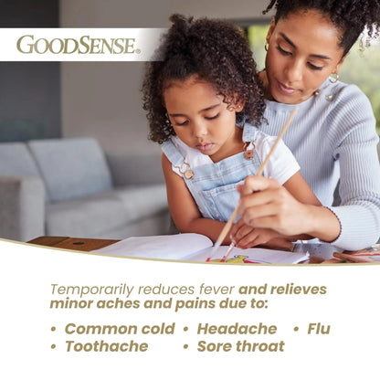 GoodSense Children's Ibuprofen Chewable Tablets, 100 mg, 24 Count, Pain Reliever and Fever Reducer (NSAID), Temporarily Reduces Fever and Relieves Minor Aches and Pain GoodSenseBuy Supplements Australia