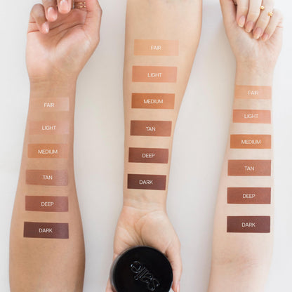 Saie Sun Melt Cream Bronzer - Buildable Balm Face Bronzer for Effortless Sculpting - Cream Contour Enriched with Vitamin C, Nourishing Skincare Ingredients & a Natural Finish - Tan Bronze (1 oz) SaieBuy Supplements Australia