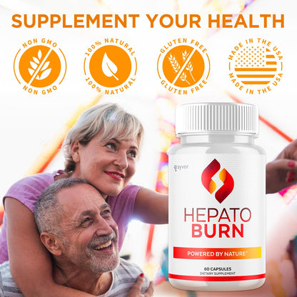 (3 Pack) Hepato Burn Capsules, Official Hepato Burn Pills with All Natural Premium Ingredients, Hepatoburn Energy and Fitness Vitamin Supplement, Hepatoburn Lifestyle Powered by Nature (180 Capsules) Syvor buy supplements Au