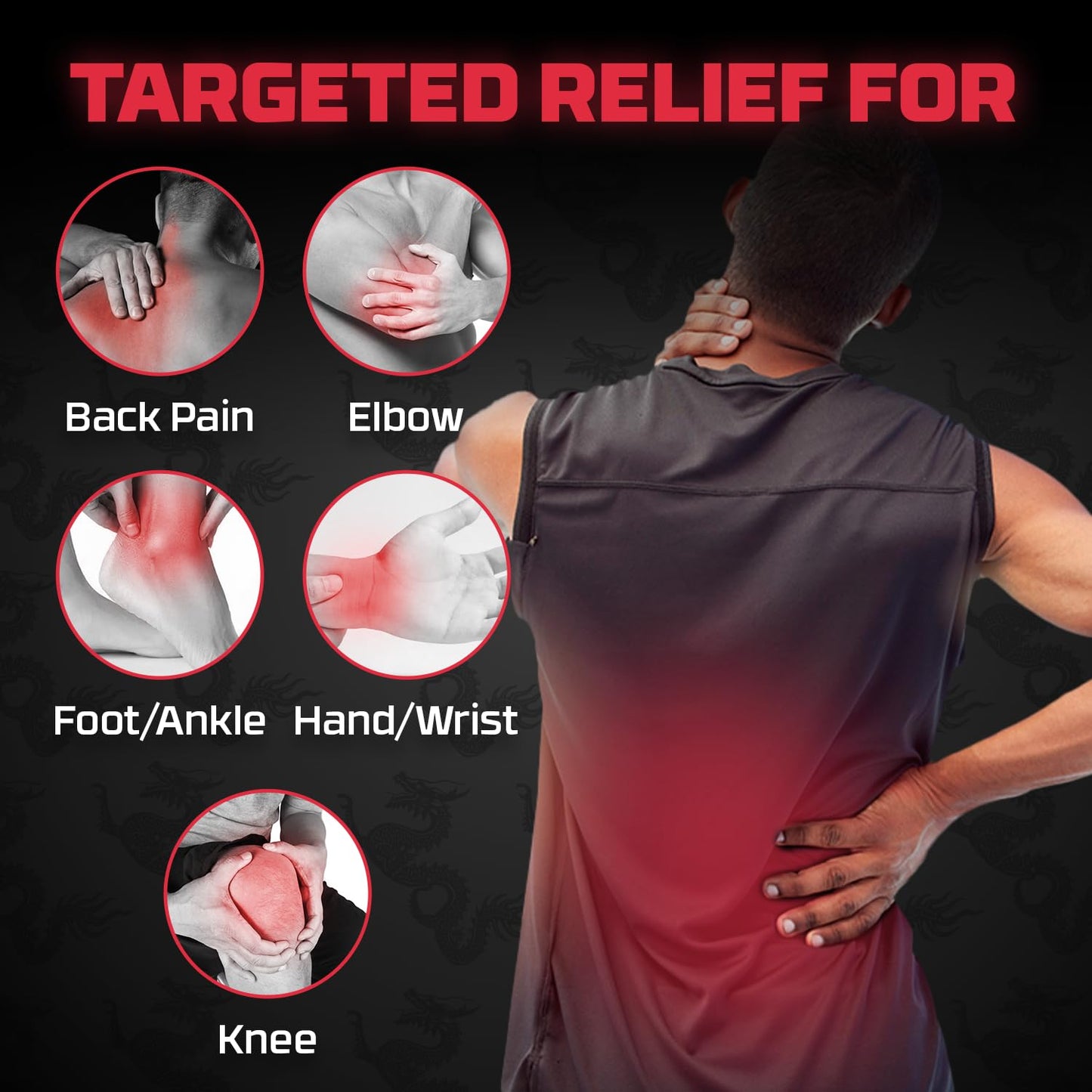 Dragon - Ultra Strength Pain Relief Cream for Muscle, Back and Joint Pain Cream, 2 Ounce (Pack of 3) DragonBuy Supplements Australia
