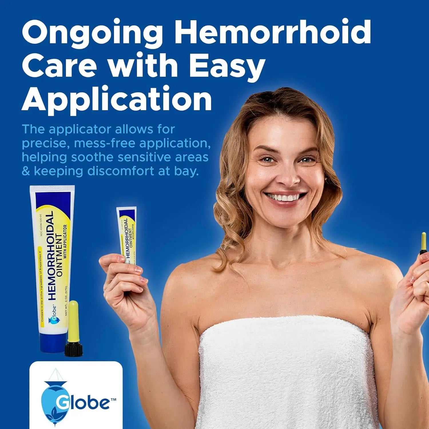 Hemorrhoidal Pain Relief Ointment 2 oz (56g) Per Tube Hemorrhoid Treatment for Fast Acting Itch, Swelling, and Maximum Strength Pain Relief (3 Pack) Hemorrhoidal OintmentBuy Supplements Australia