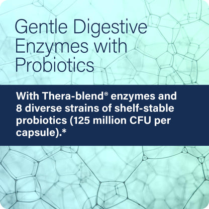 Enzyme Science Complete Digestion - Digestive enzymes for women and for men with probiotics - 3-in1 Gut Health Support for Digestion - Digestive health