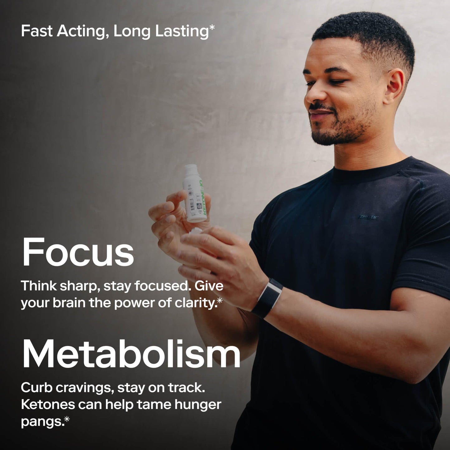 Ketone-IQ Ketone Energy Shots - 100mg Green Tea Caffeine, 5g Exogenous Ketones, and B Vitamins - 24 On The Go Caffeine Shots - Fast Acting Energy Drink (Green Apple) Ketone-IQ buy supplements Au