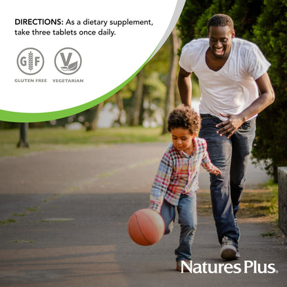 NaturesPlus Ultra Source of Life No-Iron Multivitamin - 180 Tablets - Supports Immune Health, Energy & Overall Well-Being - with Lutein & Vitamin D3 - Vegetarian & Gluten Free - 60 Servings NaturesPlusBuy Supplements Australia