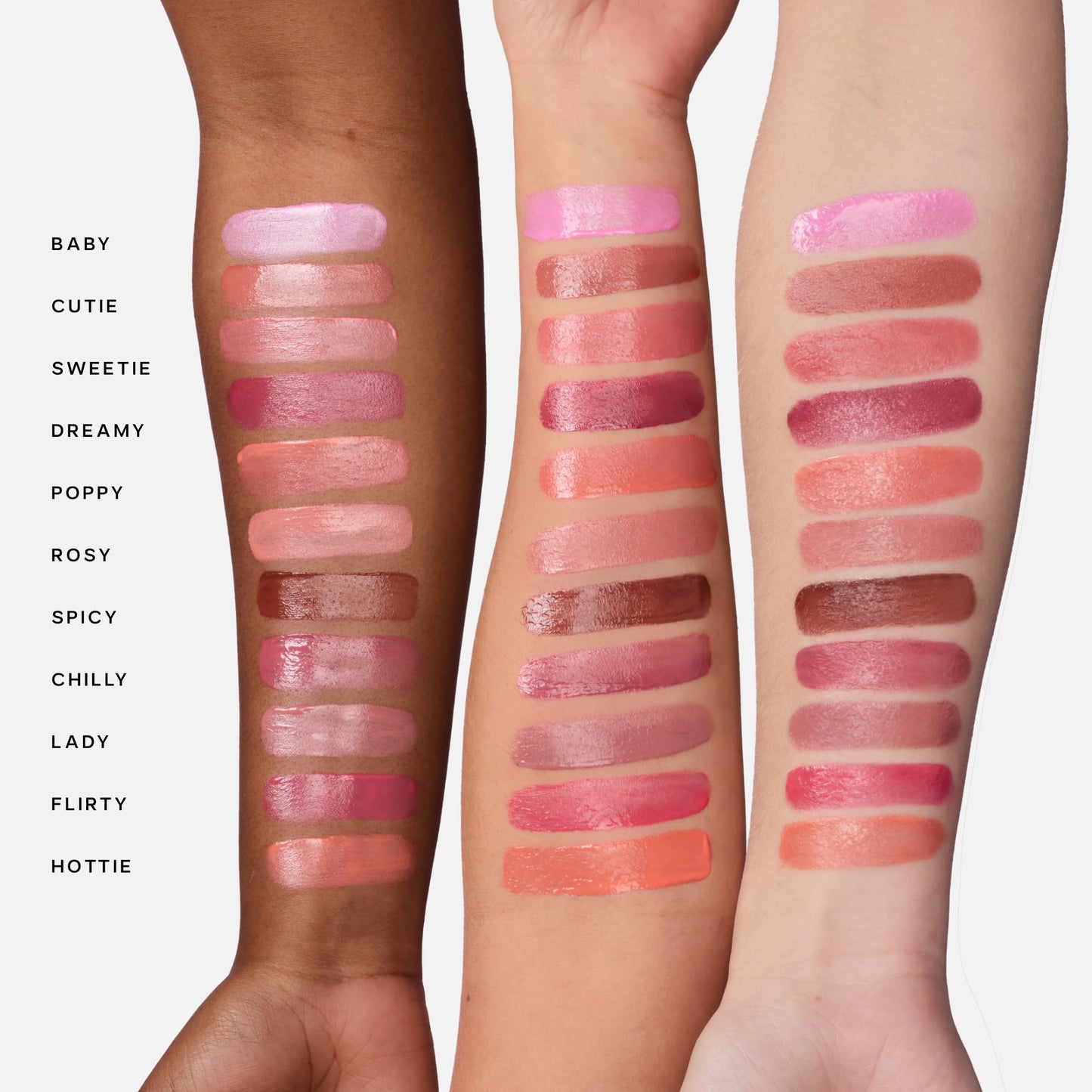 Saie Dewy Glow Duo - Dew Liquid Blush - (.40 oz, Flirty), Glossybounce Lip Gloss-Oil Hybrid (.17 oz, Burst) - Hydrating, Vegan Makeup for Radiant Cheeks & Lips SaieBuy Supplements Australia