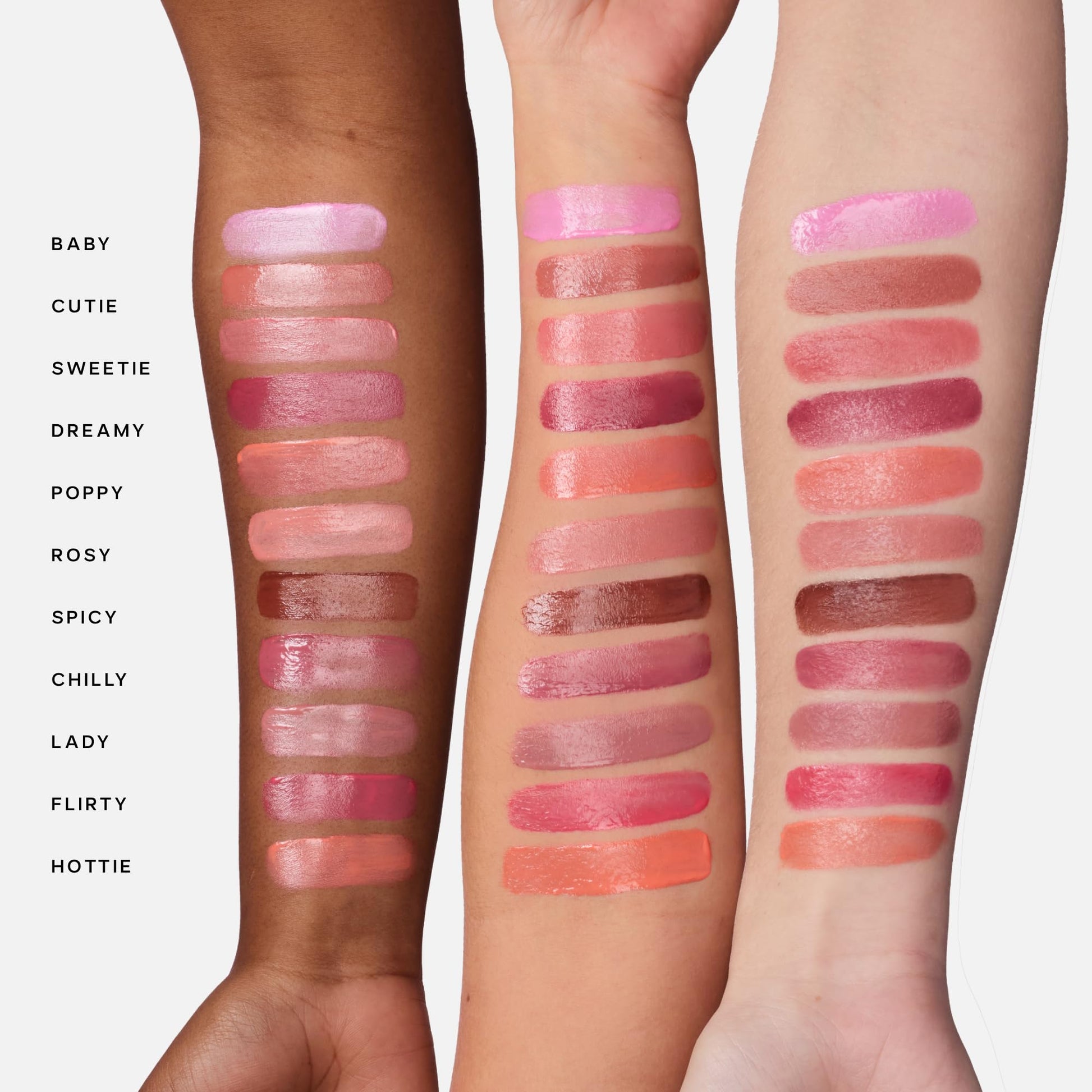 Saie Dewy Glow Duo - Dew Liquid Blush - (.40 oz, Flirty), Glossybounce Lip Gloss-Oil Hybrid (.17 oz, Burst) - Hydrating, Vegan Makeup for Radiant Cheeks & Lips SaieBuy Supplements Australia