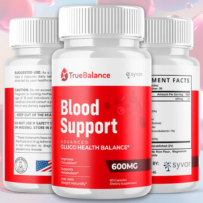 (3 Pack) True Balance Capsules, Official TrueBalance Glycogen Support Pills with All Natural Ingredients, Advanced Formula Support Supplement with Max Strength Vitamins for Women & Men (180 Capsules) Syvor buy supplements Au