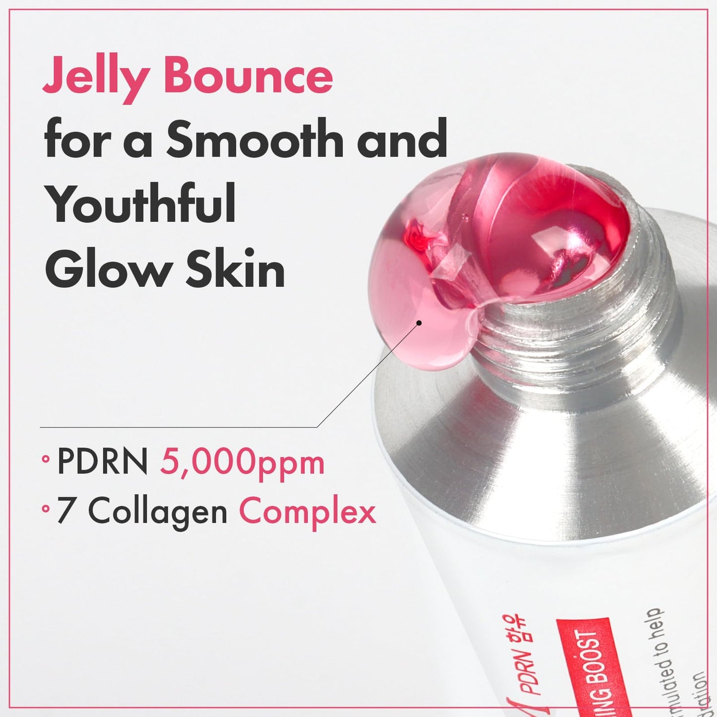 TOSOWOONG PDRN Collagen Jelly Cream, 5,000ppm Salmon DNA PDRN, Niacinamide