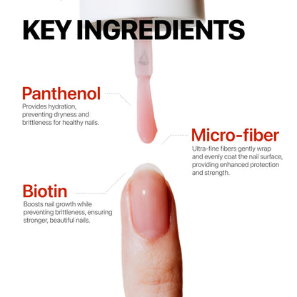 UUUUU. Magical Nail Solution | All-in-One Nail Care – Strengthener & Hardener & Primer with Biotin & Collagen – Quick-Drying & Odorless