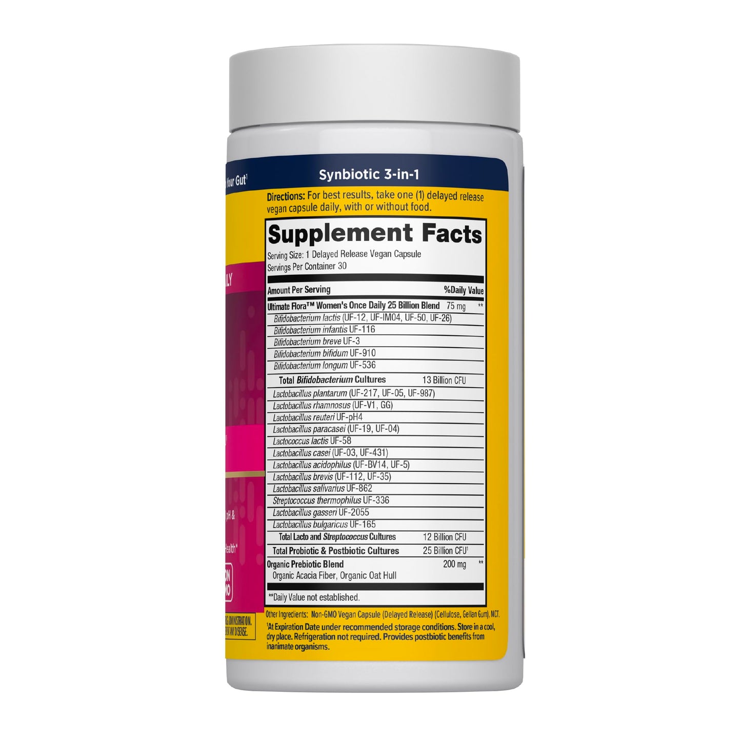 Renew Life Ultimate Flora Probiotics for Women with Prebiotics | 25 Billion CFU | 30 Delayed Release Capsules | 3 in 1 Synbiotic | Supports Digestive and Immune Health | Dairy, Soy and Gluten-Free Renew Life buy supplements Au