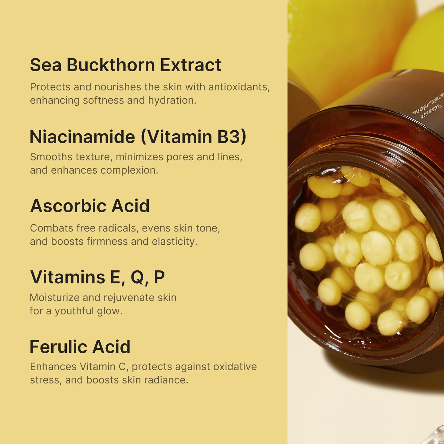 medicube Capsule Cream with Deep Vitamin C | Liposome Vitamin C Golden Capsule