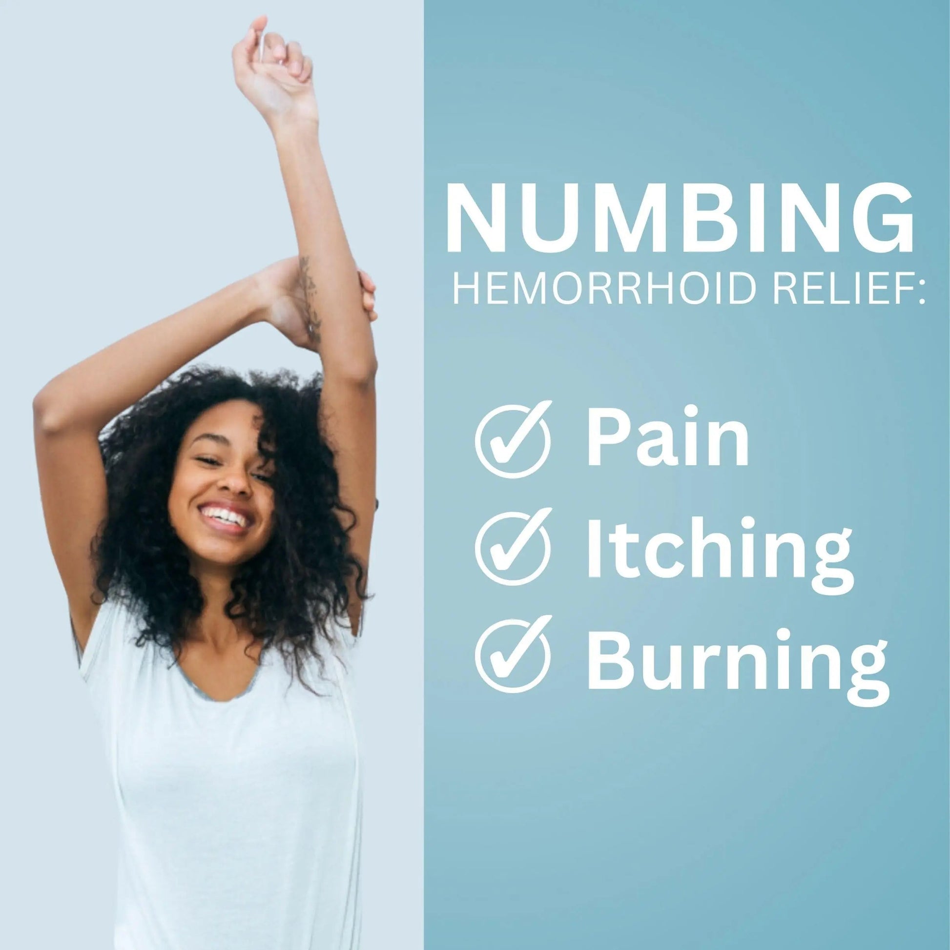 Curist 5% Lidocaine Numbing Cream - 6 oz (170 g) XL Tube - Soothing Numbing Cream for Temporary Discomfort, Itching, and Burning from Hemorrhoids Lidocaine 5% (1 Pack - 6 oz Tube) CuristBuy Supplements Australia