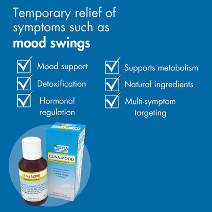 Guna Mood Natural Homeopathic Relaxation Aid - 1 Ounce