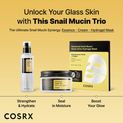 COSRX Snail Mucin Repairing Serum 100ml, Hydrating Serum for Face with Snail Secretion