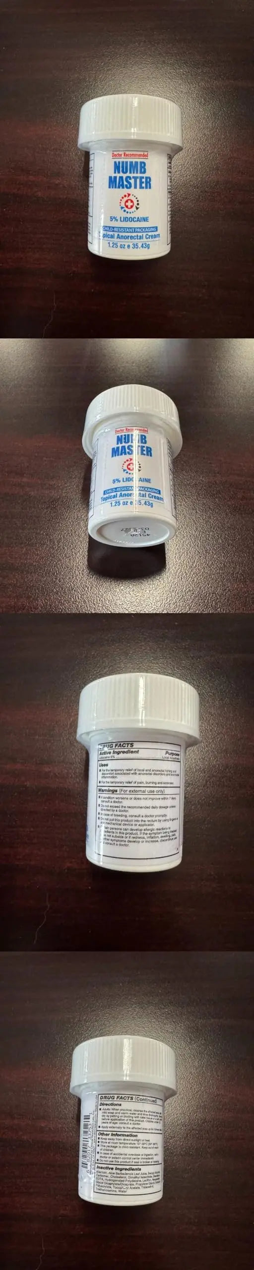 Clinical Resolution Numb Master 5% Lidocaine Topical Numbing Cream, 2 Pack of 1.25 Oz, Pain Relief Burn Itch Numb, Maximum Strength Topical Anesthetic with Allantoin, Vitamin E, Hemorrhoid Treatment Clinical ResolutionBuy Supplements Australia