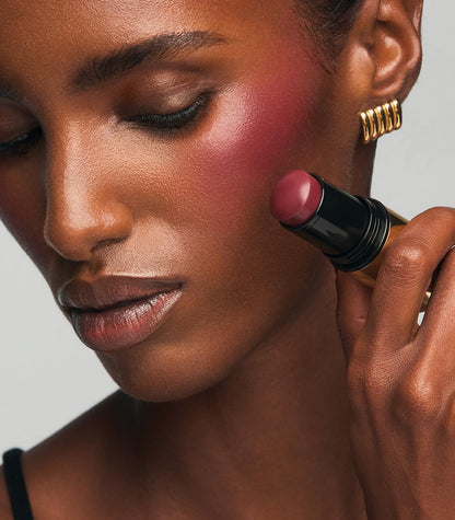 MAKE Beauty Cream Stroke Cream Blush Stick for Cheeks - Vibrant yet Natural Soft Matte Finish - Shade Rouge Moon, Berry Plum Blush Makeup MAKEBuy Supplements Australia
