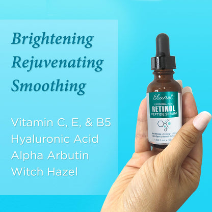Ebanel Bundle of 2.5% Retinol Moisturizer and Serum