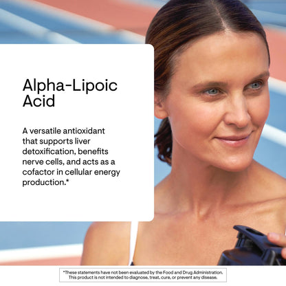 THORNE - Alpha-Lipoic Acid - Provides Antioxidant Support - Supports Liver Detox & Nerve, Eye, Metabolic & Liver Health* - Third-Party Certified - Gluten, Dairy & Soy-Free - 60 Capsules THORNE buy supplements Au