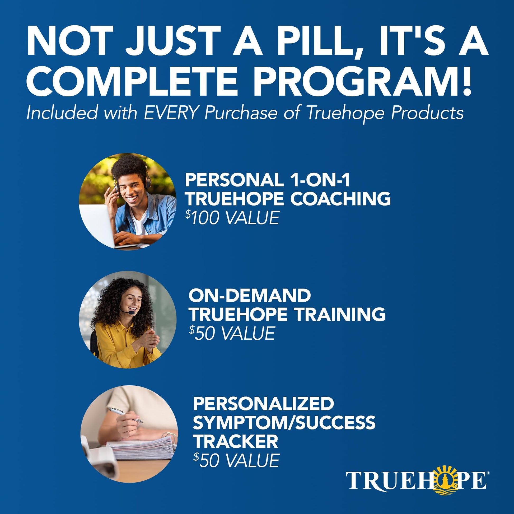 Truehope EMPowerplus Advanced Multivitamin for Women & Men - Broad-Spectrum Multivitamins & Chelated Minerals | 1000% Better Absorption | 37 Research Studies & 28 Years of Success | 30 Day Supply TruehopeBuy Supplements Australia
