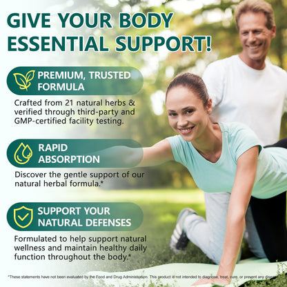 PULLING OIL Lymphatic Drainage Supplements 240 Softgels | Herbal Blend with Echinacea, Dandelion & Burdock Root for Women & Men | Promotes Healthy Circulation & Fluid Balance PULLING OIL buy supplements Au