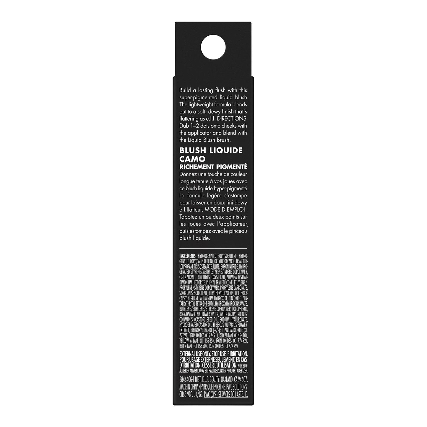e.l.f. Camo Liquid Blush, Long-lasting Liquid Blush For High-pigment Color, Creates A Soft, Dewy Finish, Vegan & Cruelty-free, Cheeky Lychee e.l.f.Buy Supplements Australia