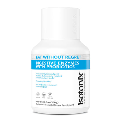 Isotonix® Digestive Enzymes with Probiotics | DigeZyme® Multi-Enzyme Complex & Lactospore® Bacillus Coagulans | Nutrient Absorption, Gut Balance & Digestive Health