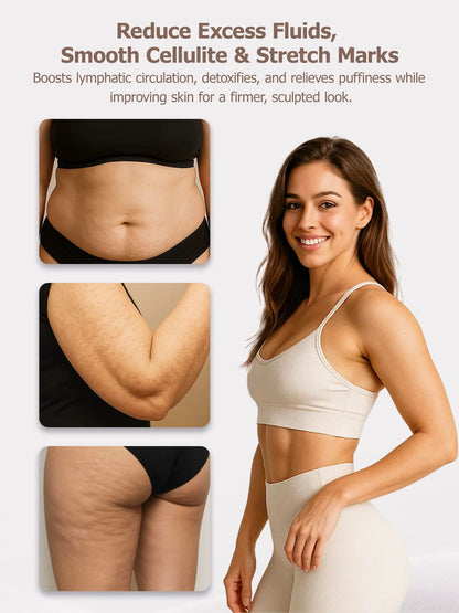 DiDEER Lymphatic Drainage Massager & Anti Cellulite Massage Tool, for Legs, Arms & Belly, Body,Helps Reduce Stretch Marks & Cellulite,with Microcurrent, Light Heat & Vibration DiDEER buy supplements Au