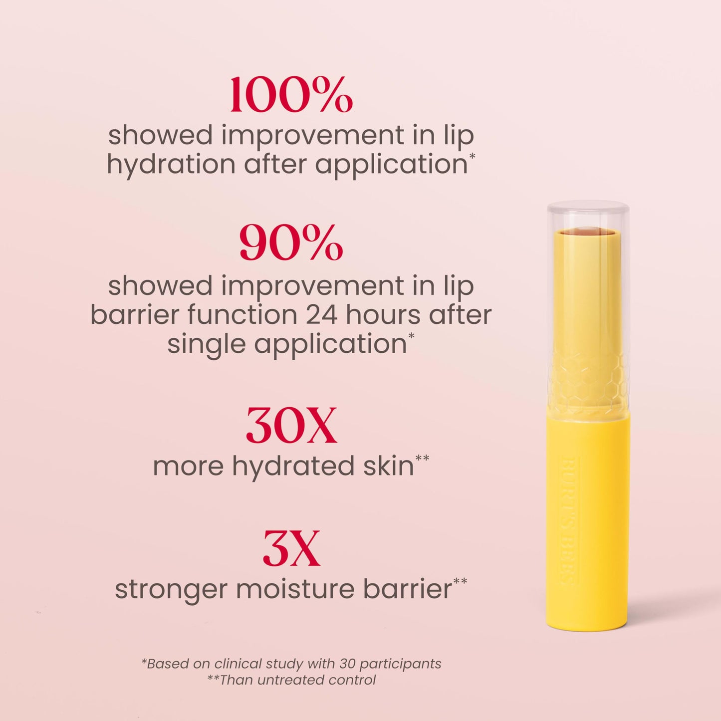 Burt’s Bees Tinted Boosted Balm, Misty Mauve, Hydrating Tinted Lip Balm with Vitamin C, E, and F Core, 24 Hour Lip Moisturizer with Responsibly Sourced Beeswax, 100% Natural Origin, 1 Count, 0.16oz Burt's BeesBuy Supplements Australia