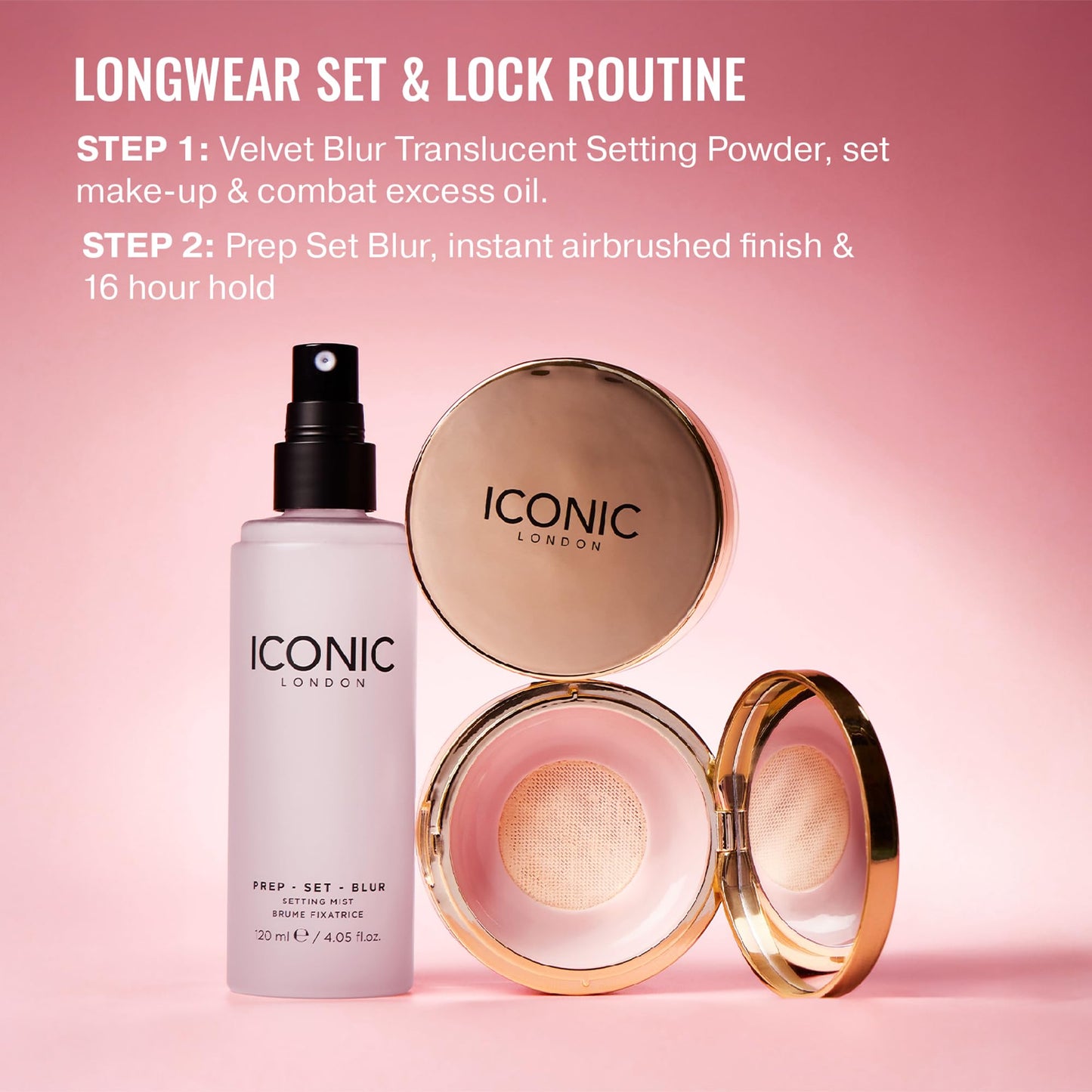 ICONIC LONDON Velvet Blur Translucent Setting Powder | Velvet Finish, Hydrating Loose Powder with Hyaluronic Acid Spheres | Cruelty-Free, Vegan Makeup ICONIC LONDON buy supplements Au