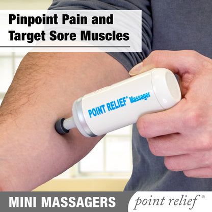 Point Relief 14-1050 Mini Massager for Handheld Targeted Massage Therapy Relieve Muscle Pain Point ReliefBuy Supplements Australia