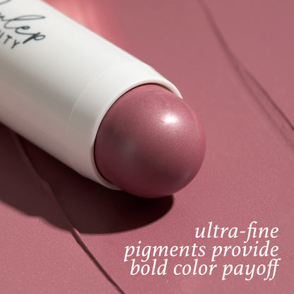 Julep Skip The Brush Cream to Powder Blush Stick - Muted Mauve - Blendable and Buildable Color - 2-in-1 Blush and Lip Makeup Stick JulepBuy Supplements Australia