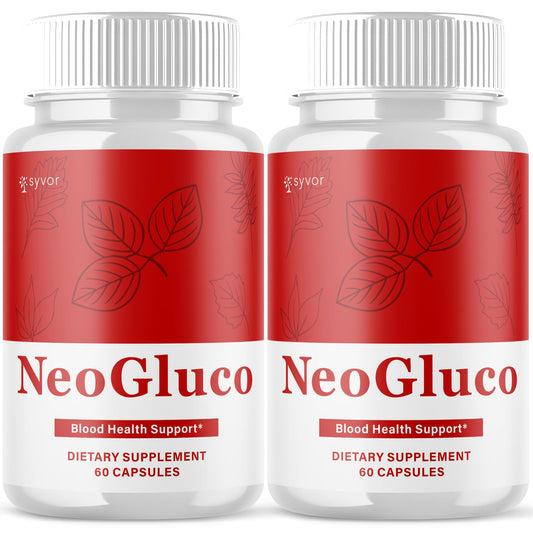 (2 Pack) NeoGluco Capsules, Official NeoGluco Glycogen Support Pills with All Natural Ingredients, Advanced Formula Health Supplement with Max Strength Premium Vitamins for Women & Men (120 Capsules) SyvorBuy Supplements Australia