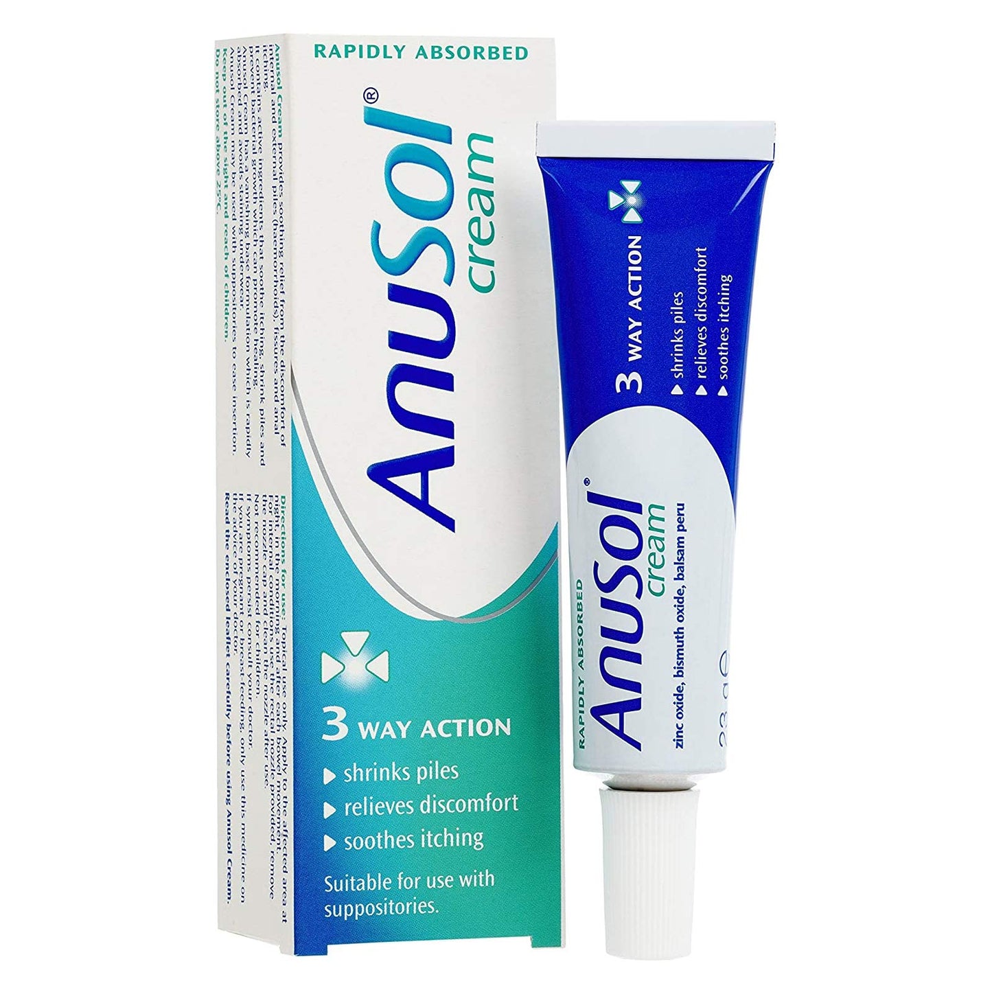 Anusol Cream Haemorrhoid Treatment 23G AnusolBuy Supplements Australia