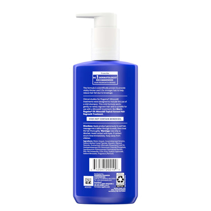 Rogaine Men's Thickening 2 in 1 Shampoo + Conditioner, Hair Thickening Shampoo & Conditioner with Rosemary Oil, Keratin & Citric Acid Leaves Hair