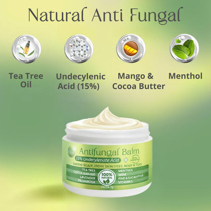 PURPLE CANYON Anti Fungal Balm with 15% Undecylenic Acid – Antifungal for Athletes Foot, Jock Itch & Ringworm – Tea Tree, Menthol & Essential Oils PURPLE CANYONBuy Supplements Australia