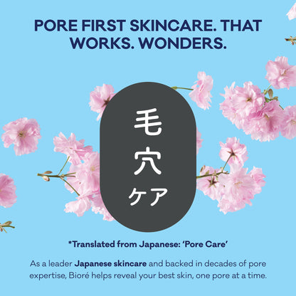 Biore Charcoal, Deep Cleansing Pore Strips, Nose Strips for Blackhead Removal on Oily Skin