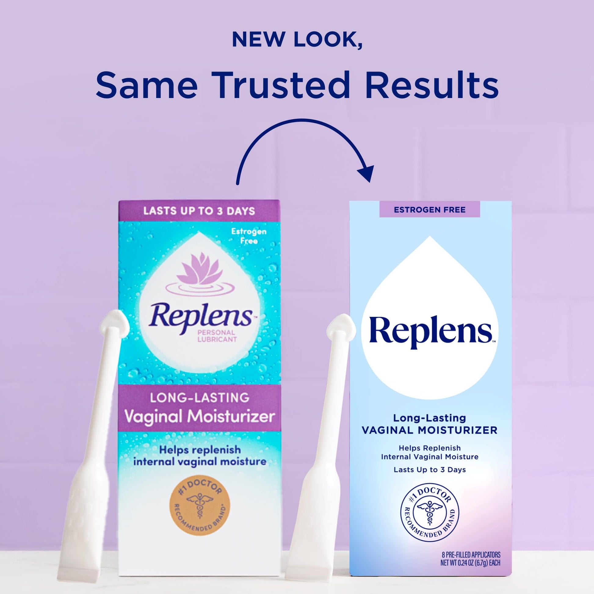 Replens Long Lasting Vaginal Moisturizer for Vaginal Dryness, Doctor Recommended & Estrogen-Free, 8 Pre-Filled Applicators Replens buy supplements Au