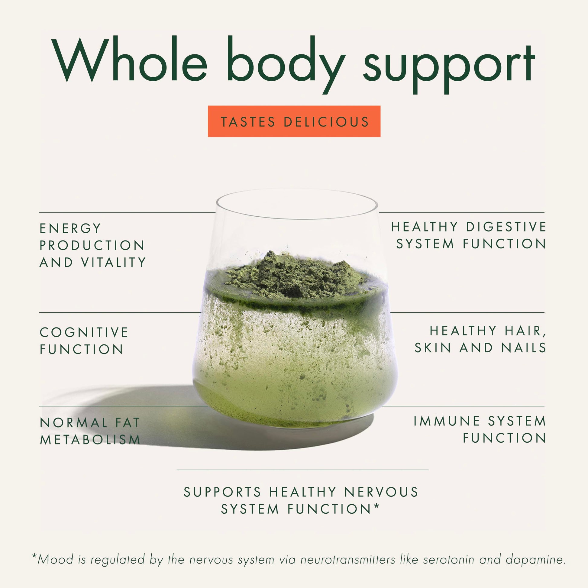 WelleCo The Super Elixir Daily Greens Powder, Probiotic Drink Mix with Whole Foods, Gluten Free, Vegan Gut Health Powder, Energy, Immunity, Healthy Skin, Hair & Nails (Jar, Blood Orange) WelleCo buy supplements Au