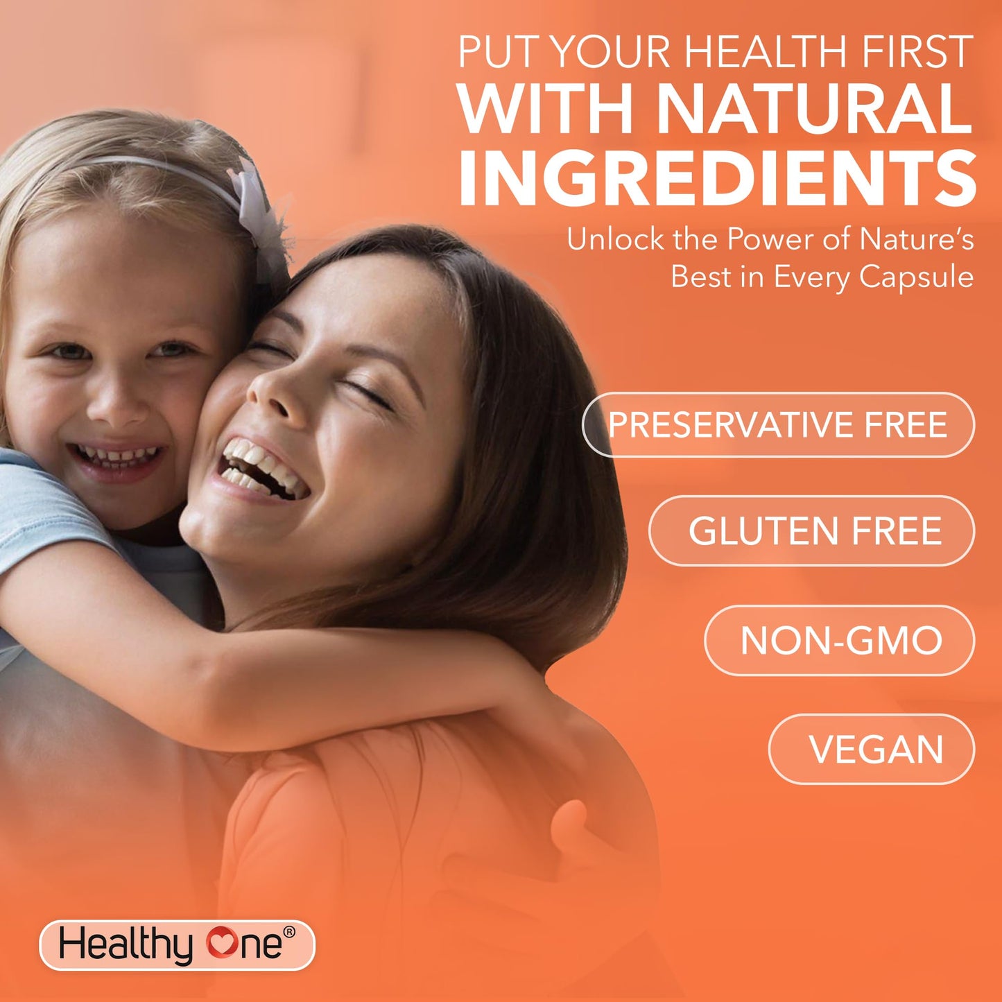 Healthy Immune - 10 in 1 Formula - Cold & Flu Virus - Sick & Illness - Covid - Elderberry - Echinacea - Vitamin C - Zinc - Garlic - Reishi - Andrographis - Astragulus - Antioxidants - Immunity - 120ct Healthy One buy supplements Au
