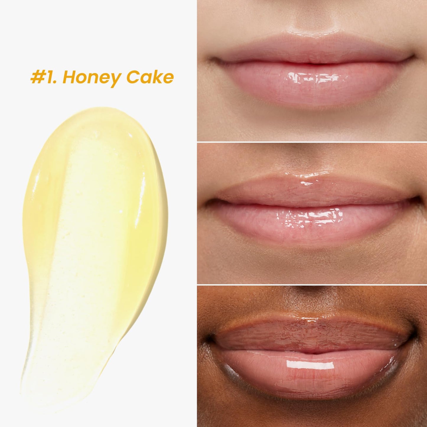 CNP Propolis Jelly Lipcerin™ - 01 Honey Cake, Hydrating Lip Balm & Gloss with Manuka Honey + Hyaluronic Acid, Stocking Stuffers, Gifts for Women, 0.3 fl.oz. CNPBuy Supplements Australia