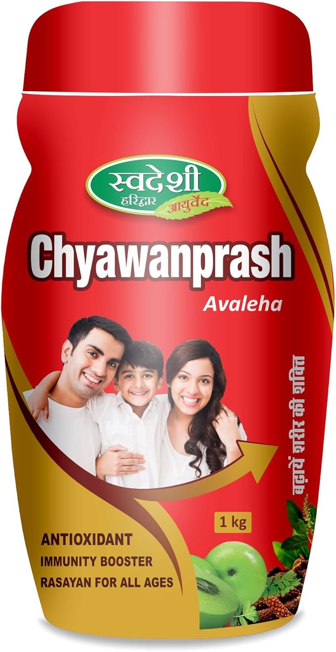 Chyawanprash Avaleha Classic Ayurvedic Recipe Rich in Natural Antioxidants Superfood Herbal Paste Traditional Inspired by Ayurveda with Ayurvedic Ingredients for Revitalize, Energize 1kg Swadeshi Haridwar Ayurved buy supplements Au