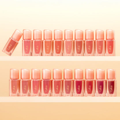 Laka Jelling Nude Gloss, Sheer Hydrating Lip Oil with No Stain, Non-Sticky, Nourishing Gloss for a Glowy Look, K-Beauty (#301 Figring, 1.9g/0.07oz) LakaBuy Supplements Australia