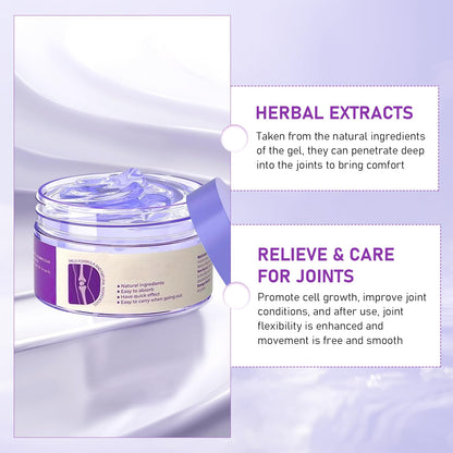 2PCS Soothing Relief Massage Gel, Joint Gel Purple Gel Cooling Activities Throughout The Body, Soothing Knees, Lumbar, Neck, Back, Shoulders, Hands, and Feet iaredonBuy Supplements Australia