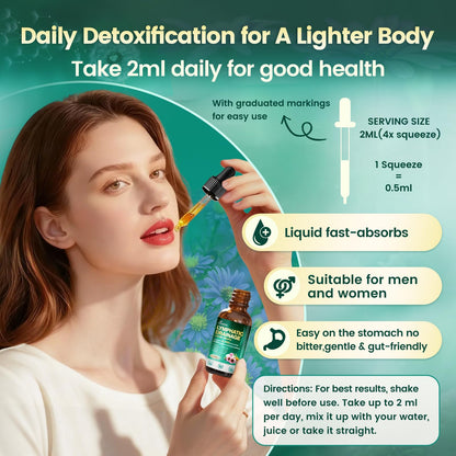 21-in-1 Lymphatic Drainage Drops for Liposomal, Immune & Lymph System Support Supplement for Women & Men with Echinacea, Dandelion, Burdock, Bromelain, Calendula, Turmeric & More, 2 FL OZ VivoNu buy supplements Au
