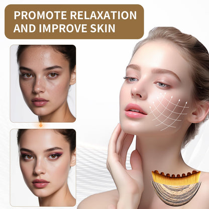 LEPIAOPIAO Upgrade Lymphatic Contour Face Brush,Lymphatic Drainage Brush,Dry Lymphatic Drainage Massager,Ergonomically Designed to Fit The Skin Precisely LEPIAOPIAO buy supplements Au